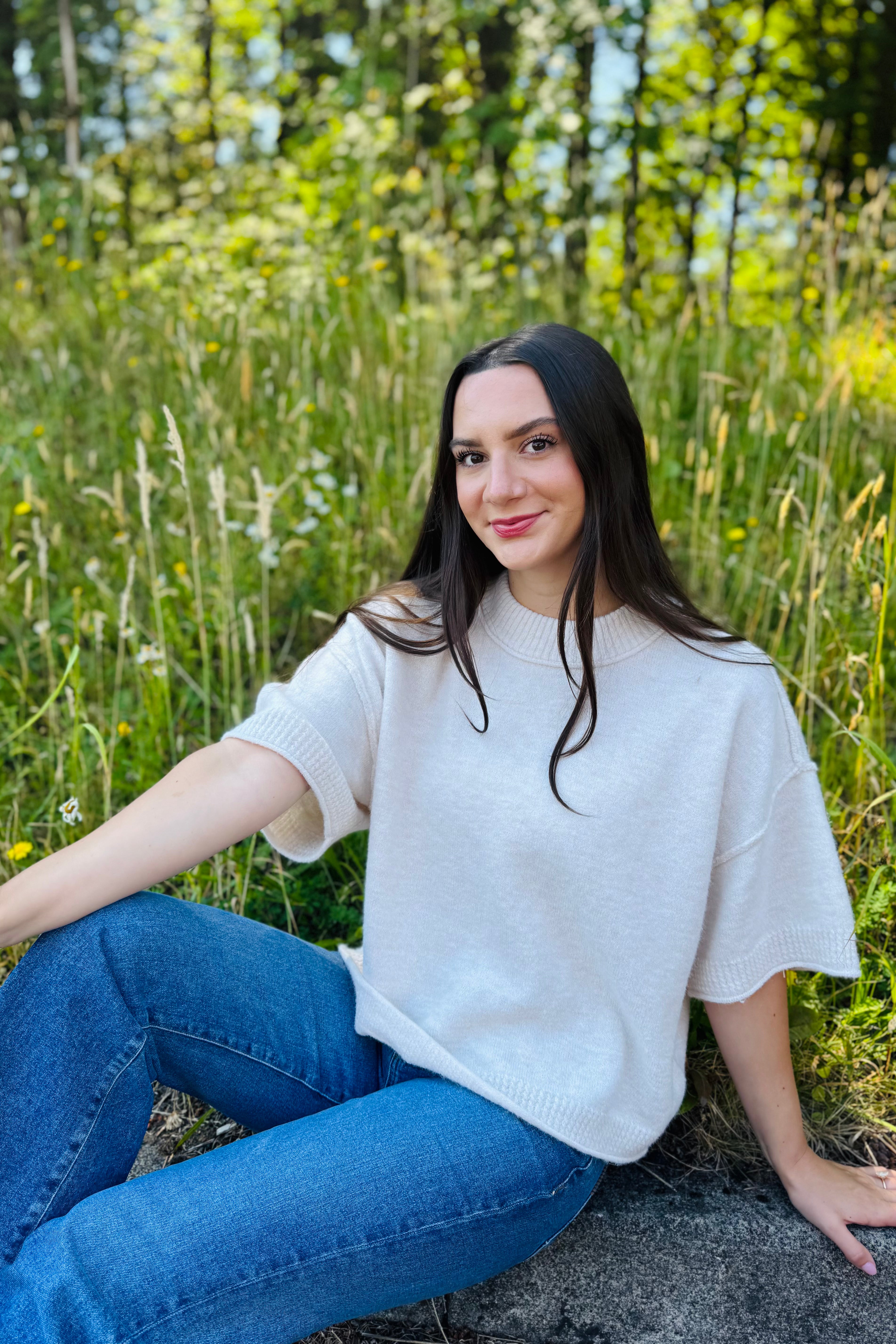 The Tribal Split Neck Sweater Vest is an easy piece you'll wear on repeat. Pair it with your favorite jeans and sneakers for a casual everyday look, or layer it over a button-down or long-sleeve tee as the weather cools. Soft, cozy, and effortlessly versatile, it's a must-have for the season.