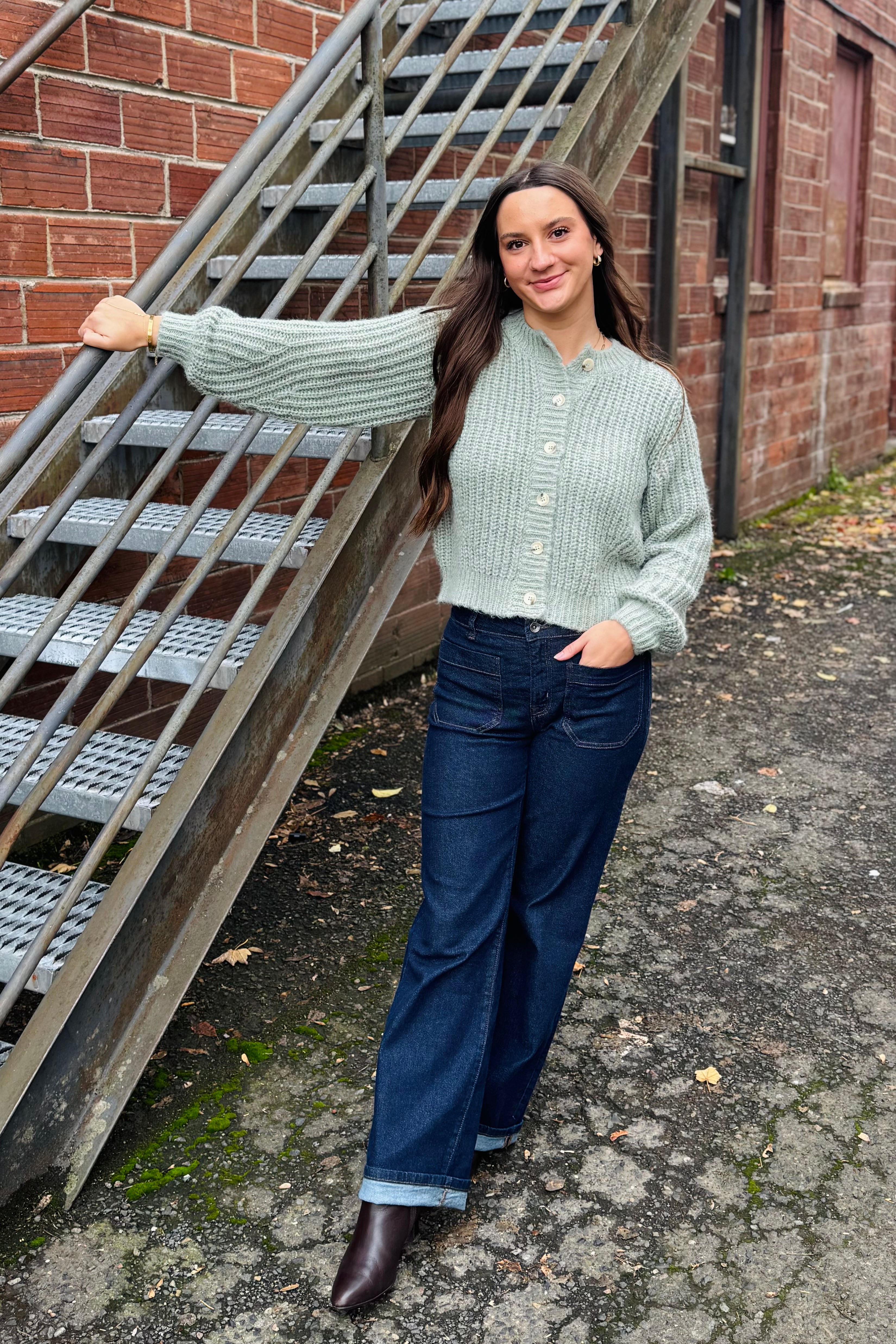 Lumi Crew Neck Cardi