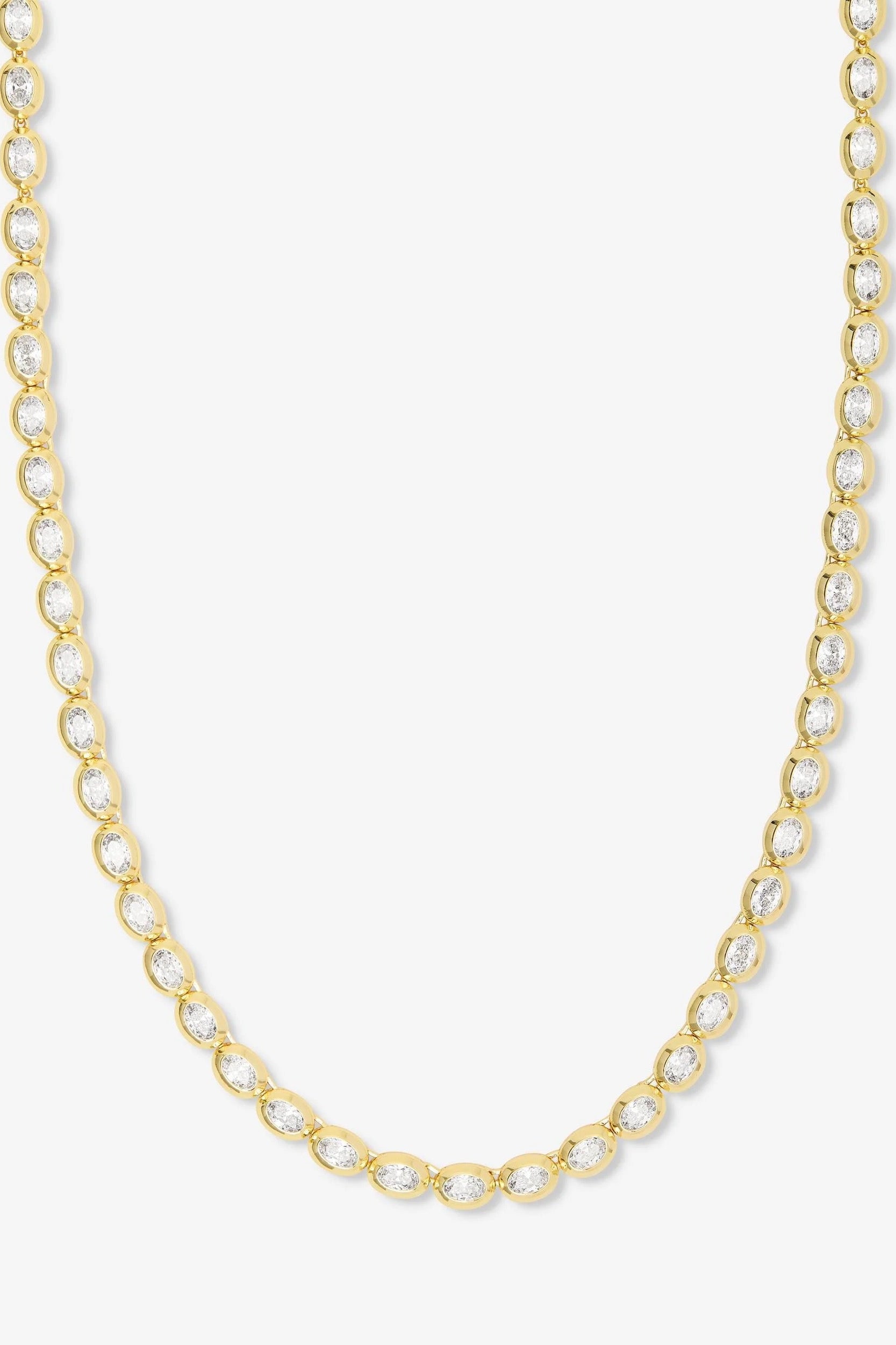 She's a Boss Tennis Necklace 18"