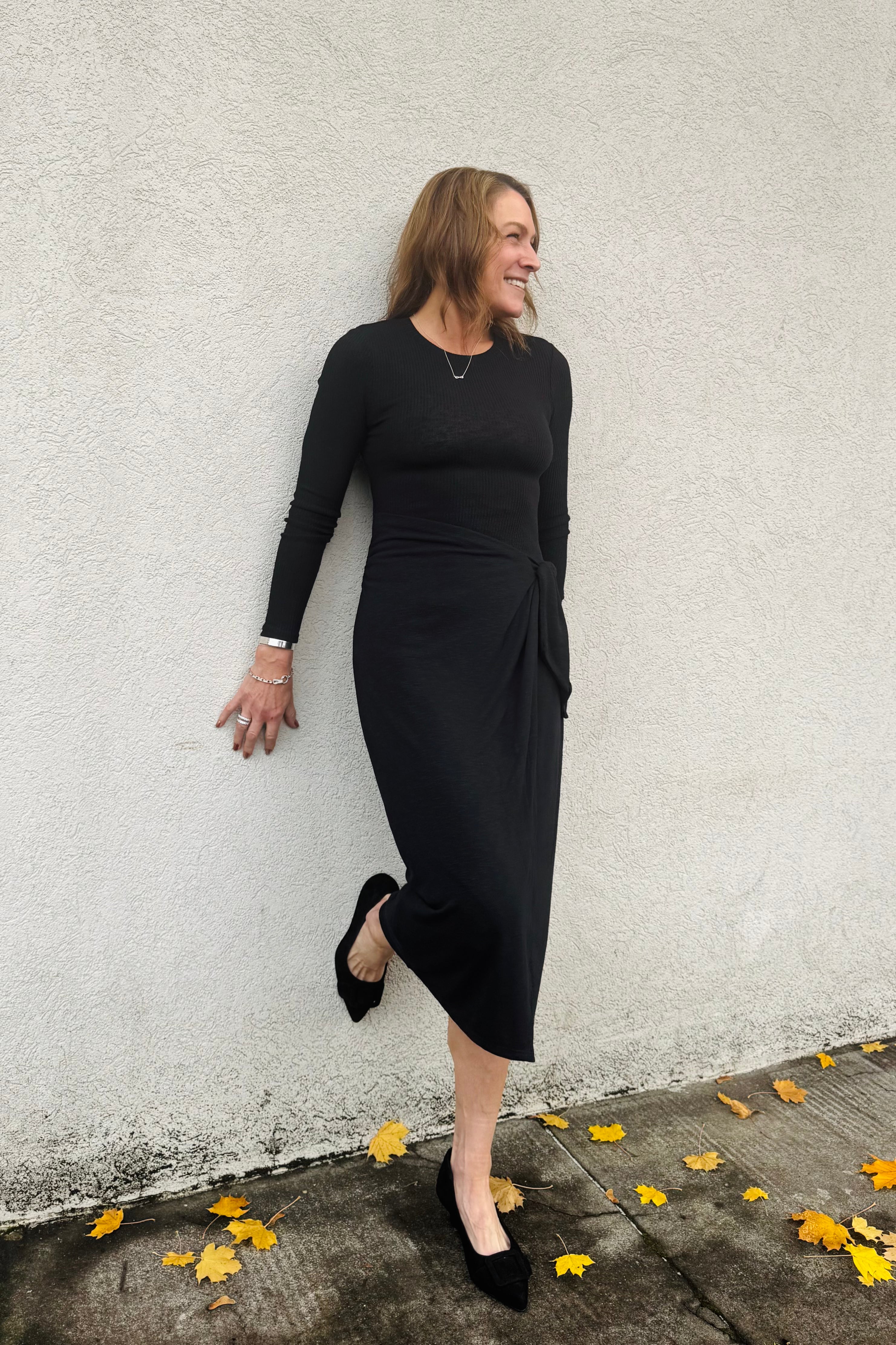 Margo Wrap Midi Dress