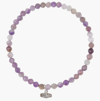 Mini Faceted Stone Bracelet