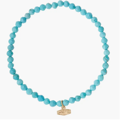 Mini Faceted Stone Bracelet