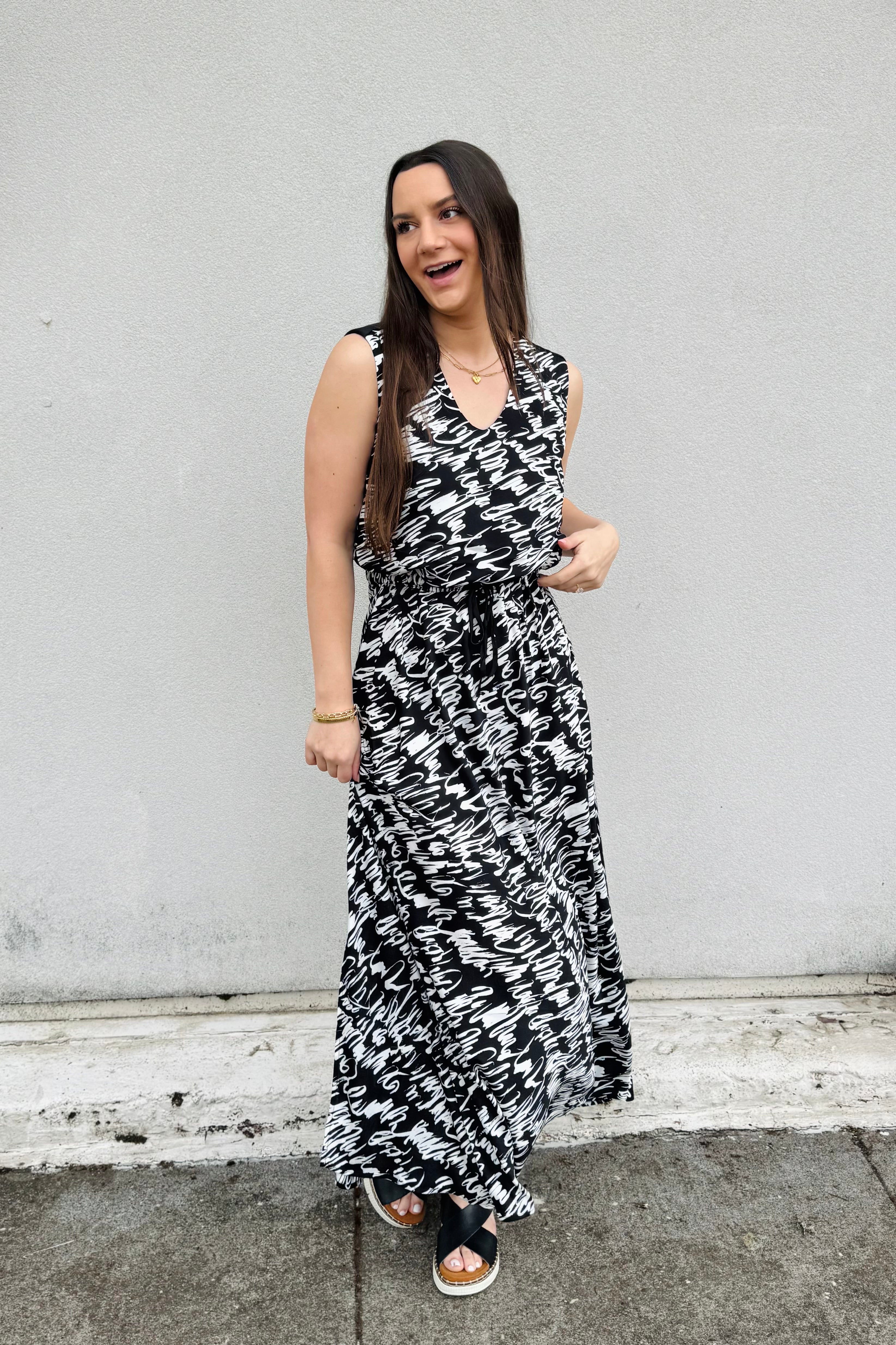 Cursive Margot Dress