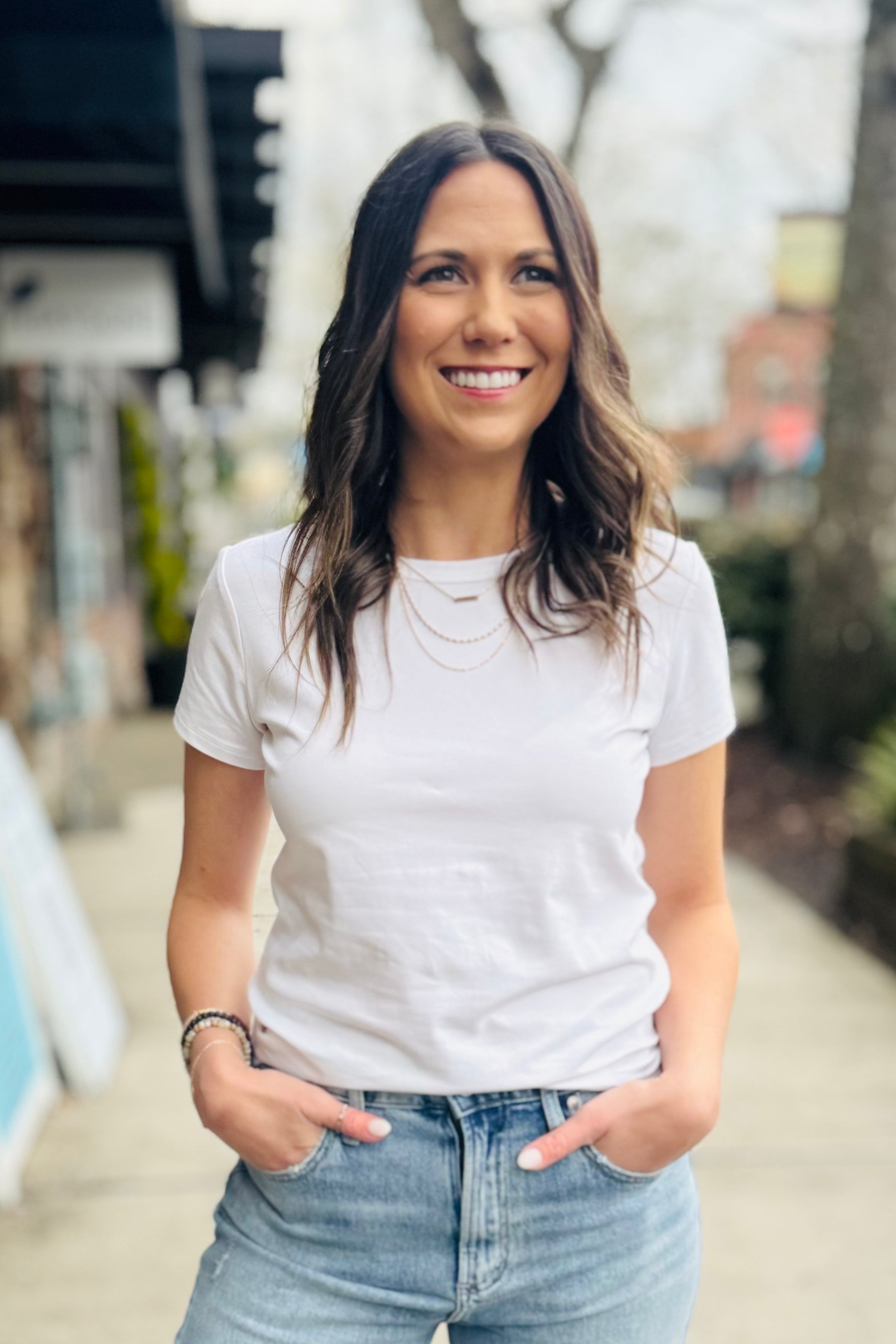 Perfect Knit Crew Neck T-Shirt