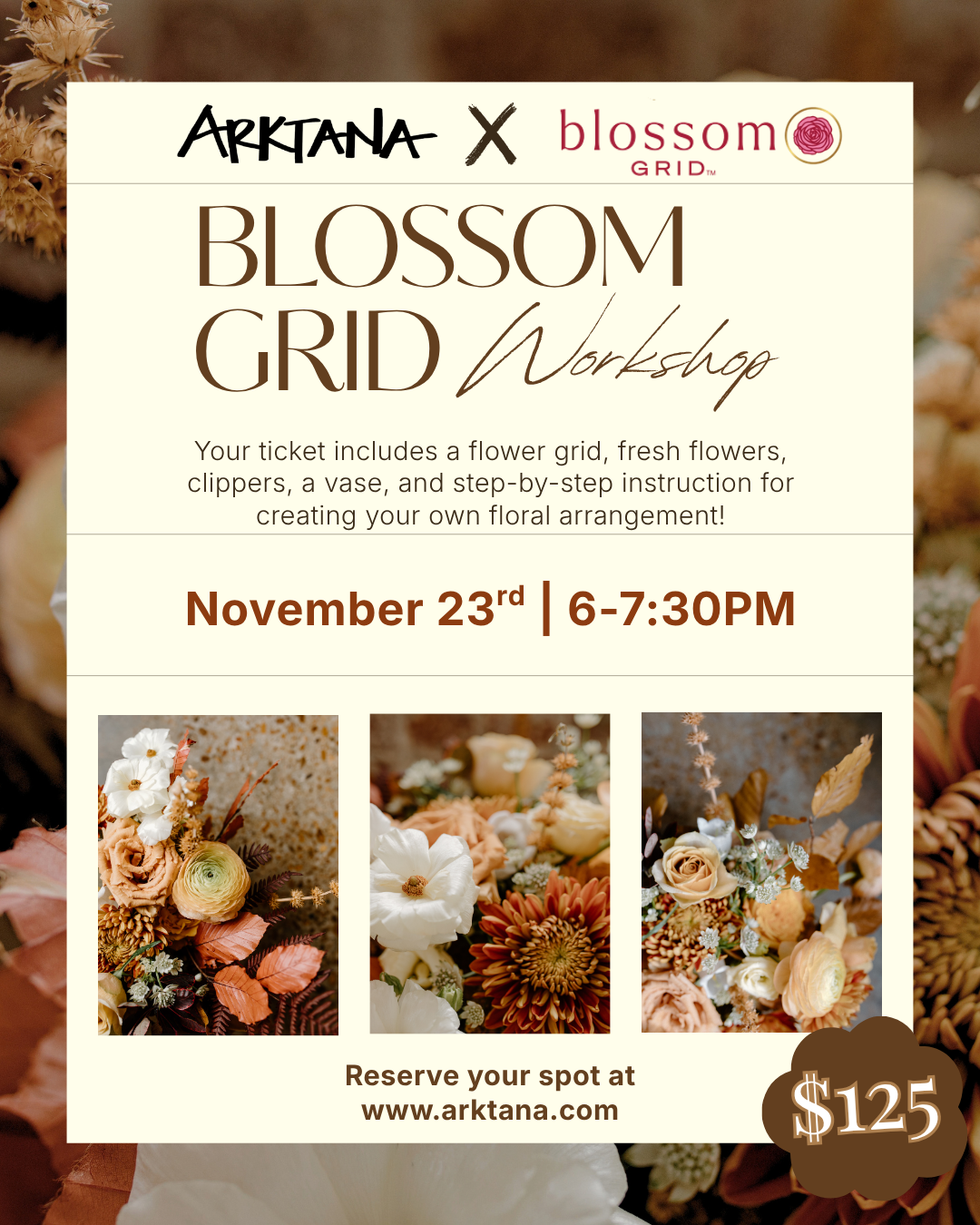 November Blossom Grid Workshop