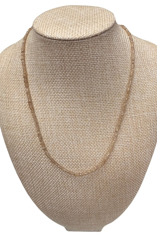 Zircon Strand Necklace