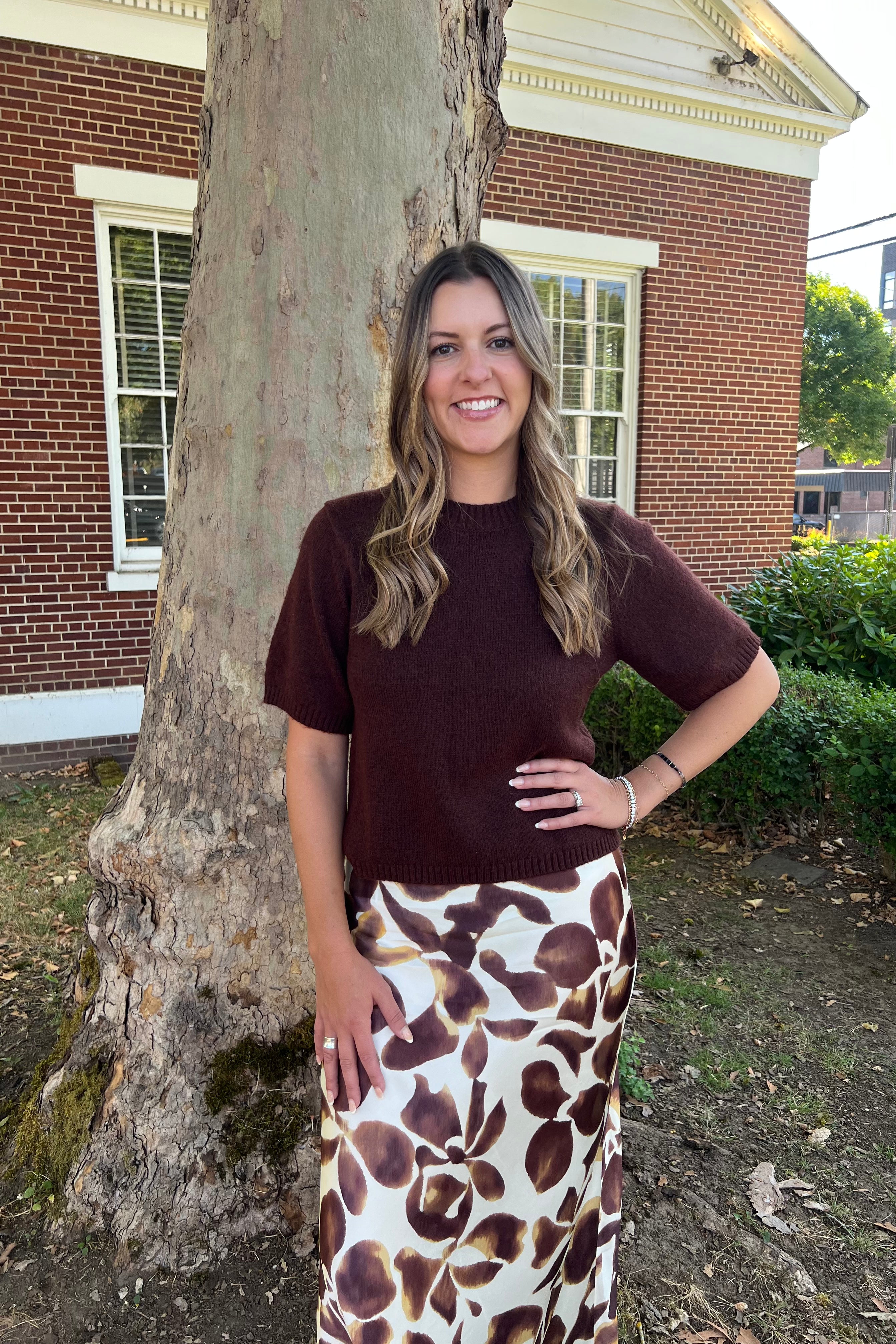 No closet is complete without a satin crepe skirt, and Romina is ready to fill the role. Cut on the bias from a smooth satin-back crepe, the Romina moves with you to create an effortlessly flattering silhouette. Dress up or down with ease, the Romina is a wardrobe staple for a reason.