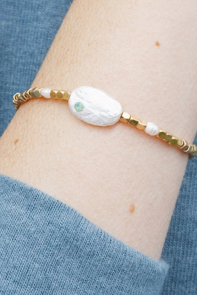 Pearl Affirmation Bracelet