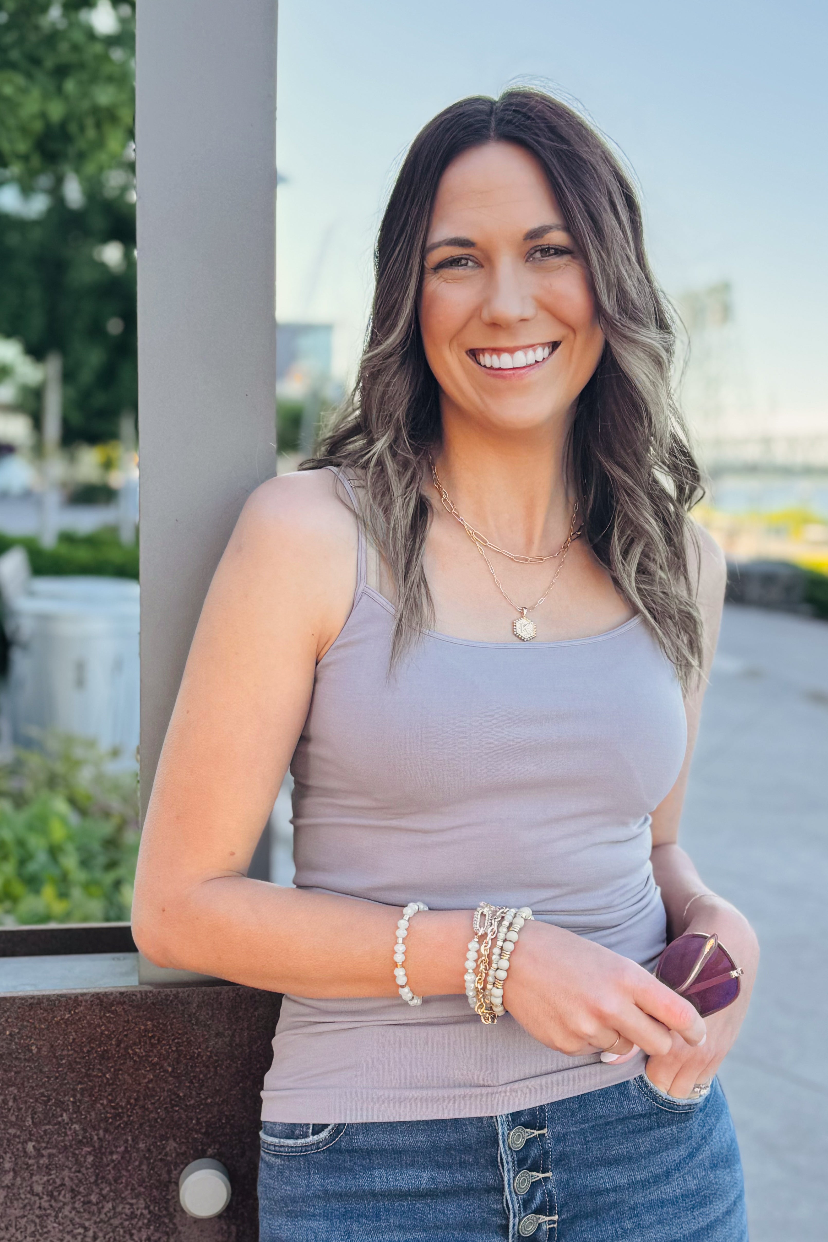 Signature Cami Lilac Grey