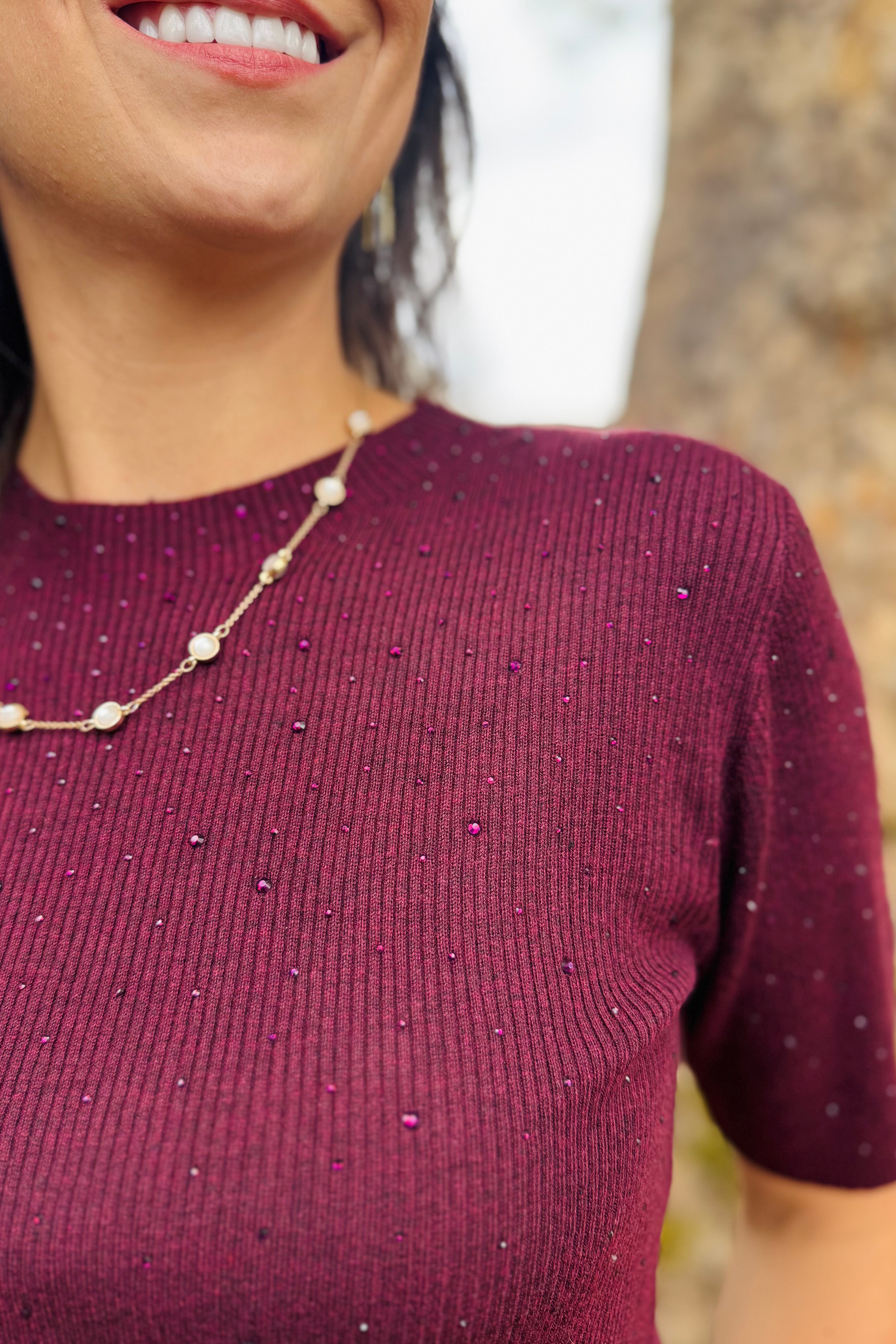 S/S Rib With Stud