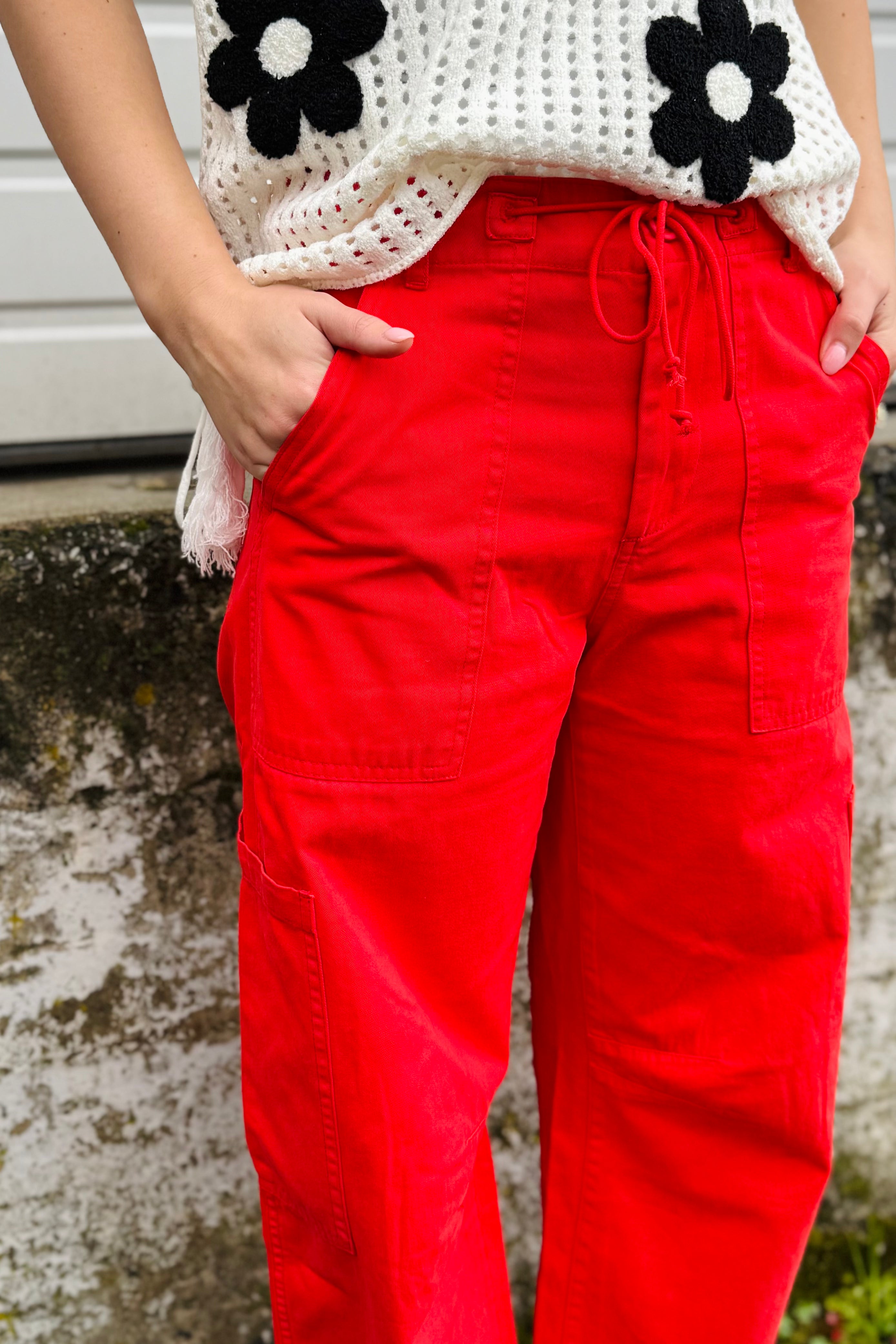 Sabrina Curved Utility Pant