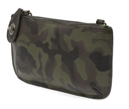 Camo Mini Crossbody Wristlet