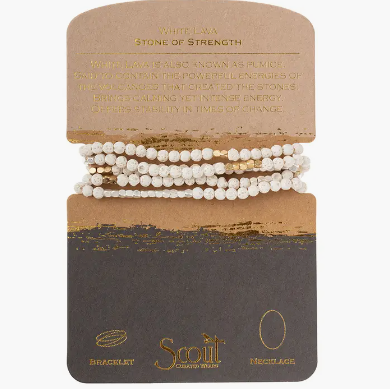 Stone Wrap Bracelet