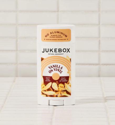 Jukebox Natural Deodorant Vanilla on Vinyl