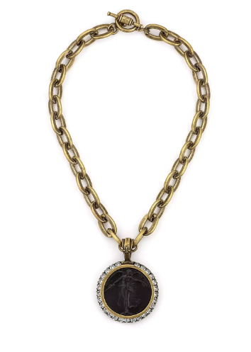 Brass Amelie Necklace