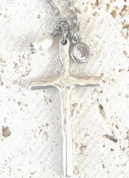 Silver Cross Necklace