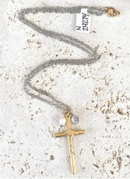 Gold Cross Necklace