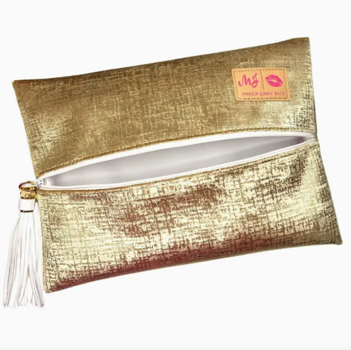 Makeup Junkie Bag-Champagne Luxe