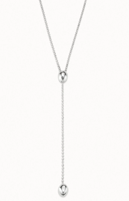 Long adjustable chain necklace