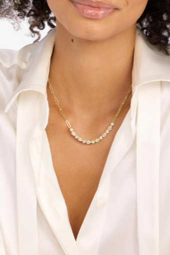 Isla Samantha Tennis Necklace