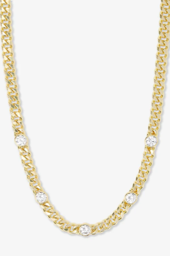 Julian 5 Diamond Necklace 16"