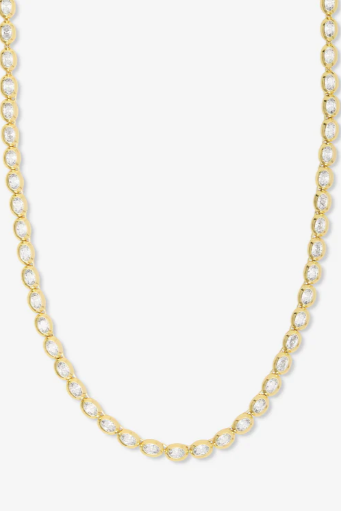 She's a Boss Tennis Necklace 18"