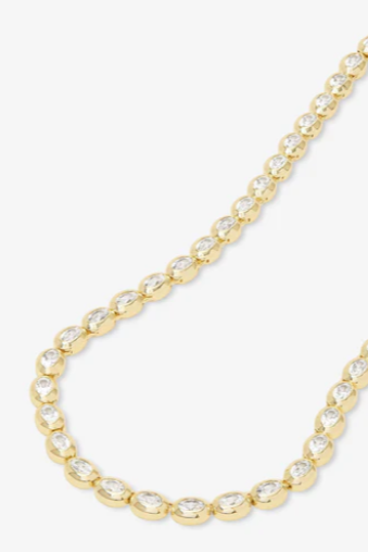 She's a Boss Tennis Necklace 18"