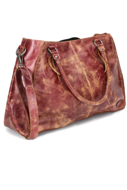 Rockaway Handbag-Cherry Lacquer