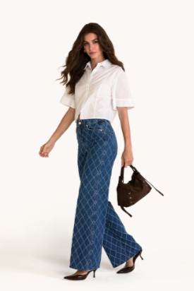 Bryant Med Belted Suede Bag