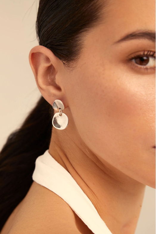 Circle Drop Earrings