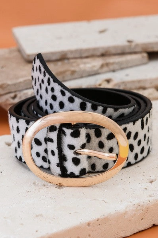 Classic Oval Buckle Belt