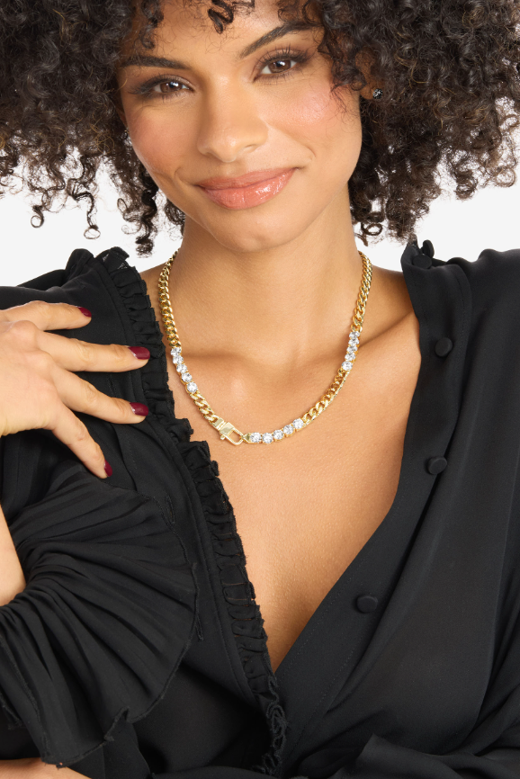 Julian's Obsessed With Diamonds Necklace 18'