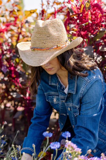 Petite Catalina Cowboy Hat-Natural