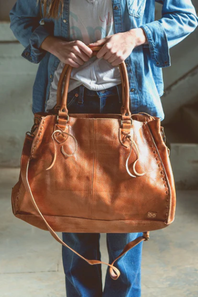 Rockaway Handbag-Tan Rustic