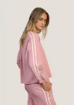 Sweatshirt W/ Stripes
