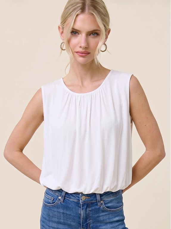 Bubble Hem Top