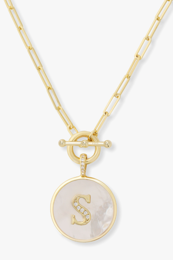 Love Letters Medallion Necklace - S