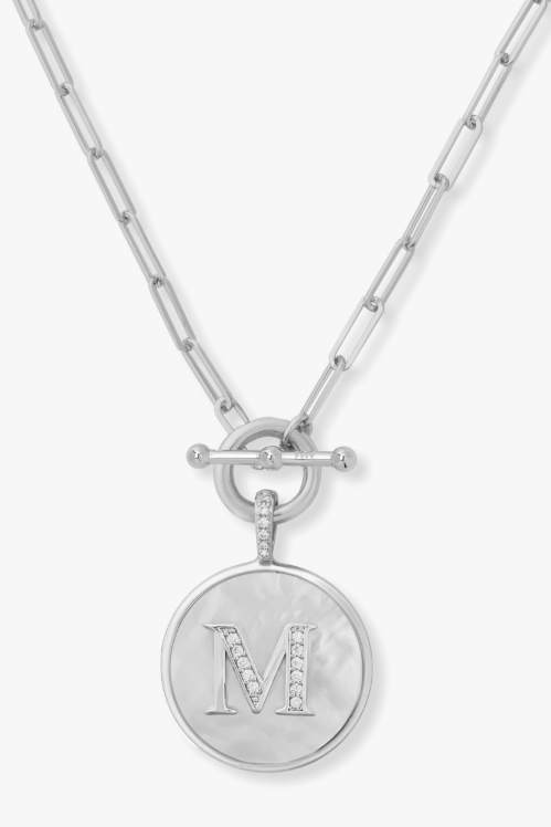 Love Letters Medallion Necklace - M