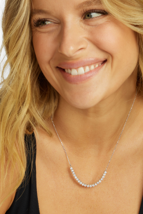 Baby Not Your Basic Tennis Chain Necklace