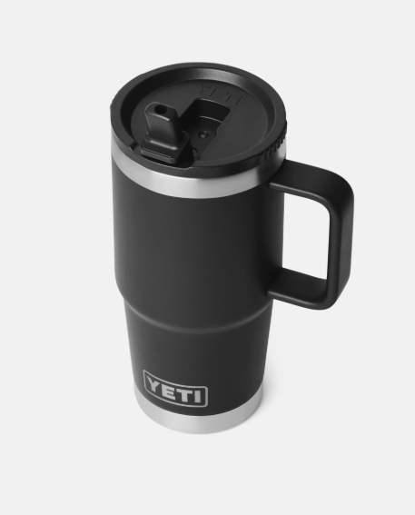 YETI Rambler 20 oz Travel Straw Mug - Black