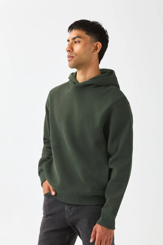 DuraSoft Fleece Motion Hoodie - Evergreen