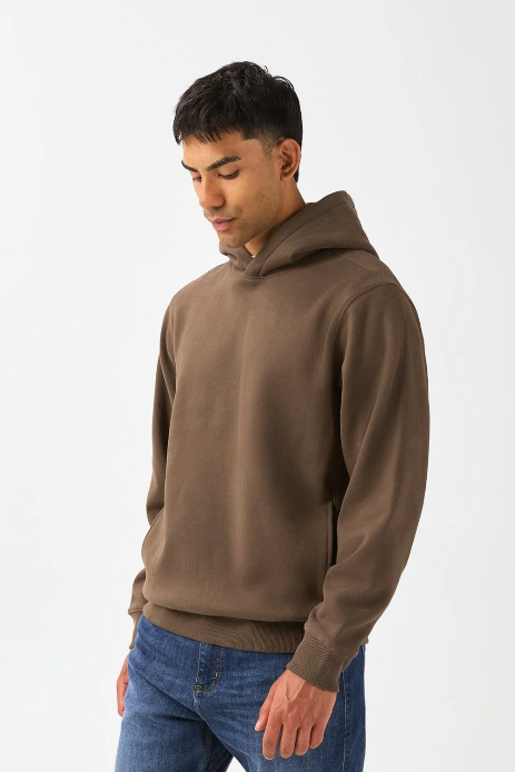 DuraSoft Fleece Motion Hoodie - Cocoa