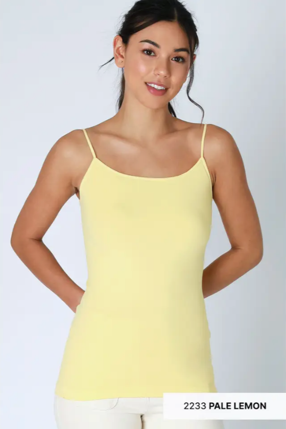 Signature Cami Pale Lemon