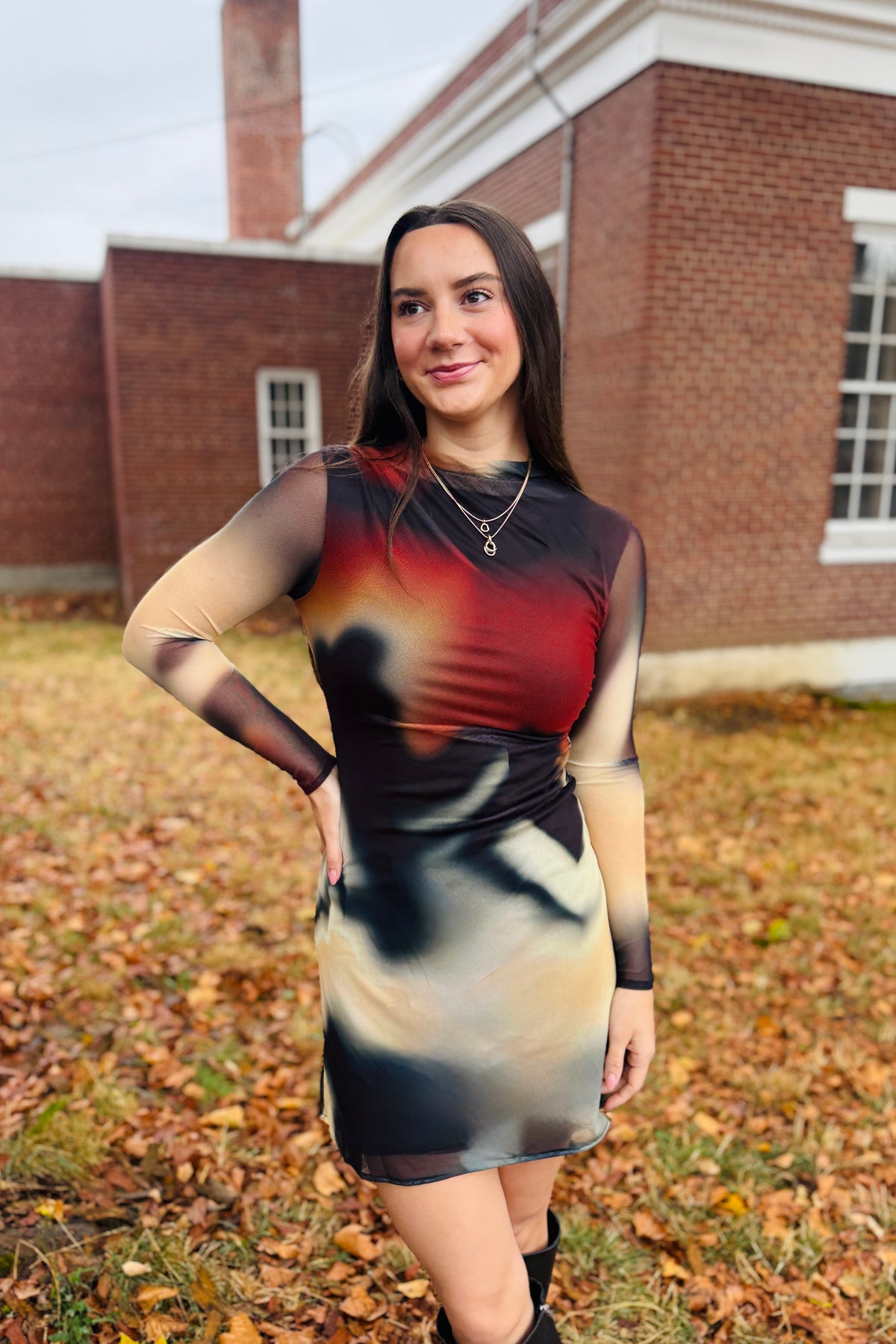 Stockholm Long Sleeve Dress