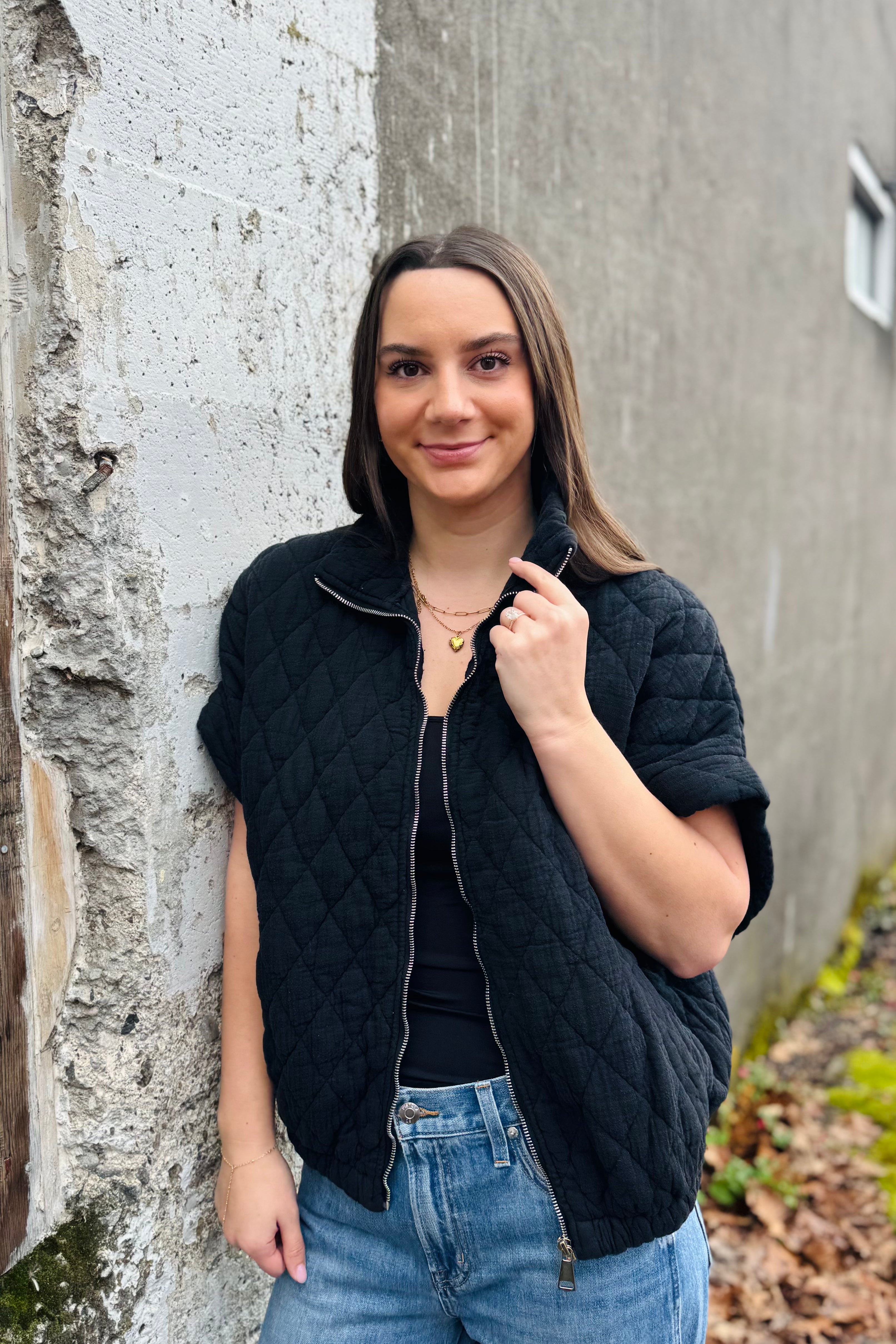 Charlston Quilted Bomber