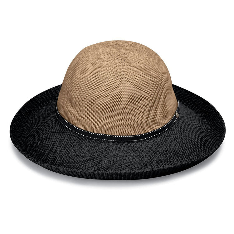 Victoria Two Toned-Camel/Black