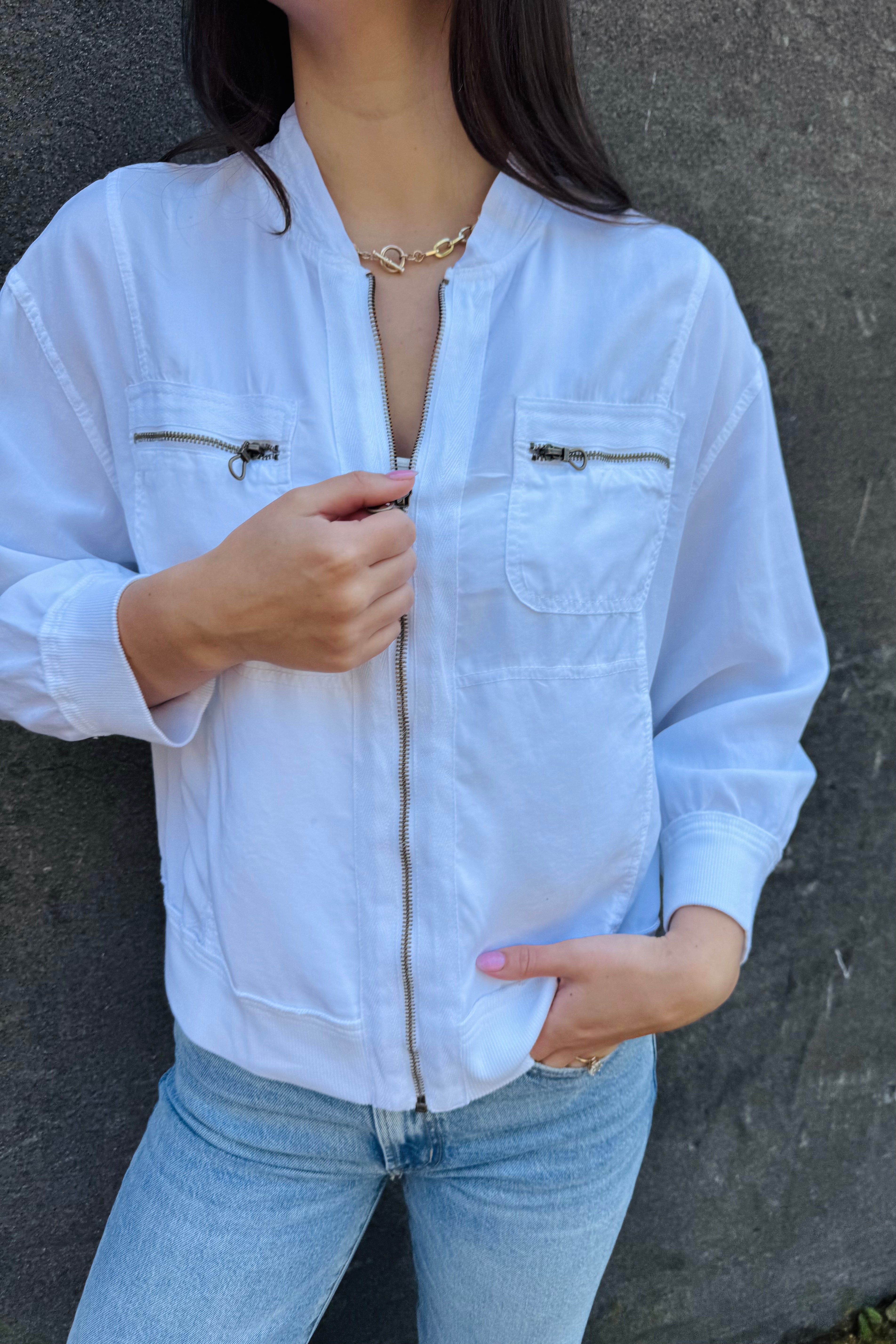 Wynton Twill Bomber Jacket