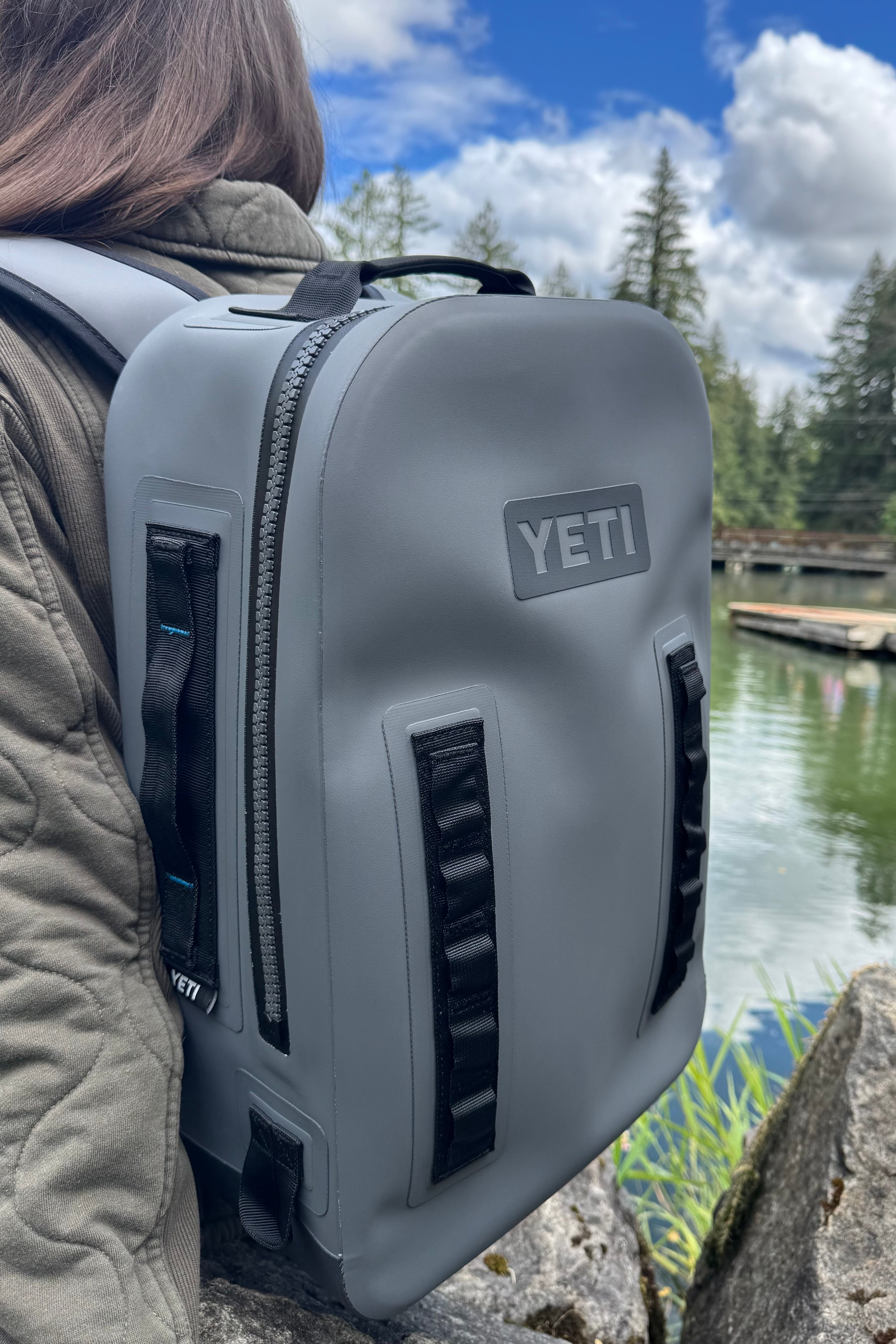 YETI Panga 28L Waterproof Backpack - Storm Gray