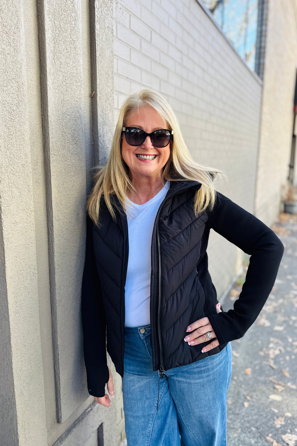 Zip Front Puffer