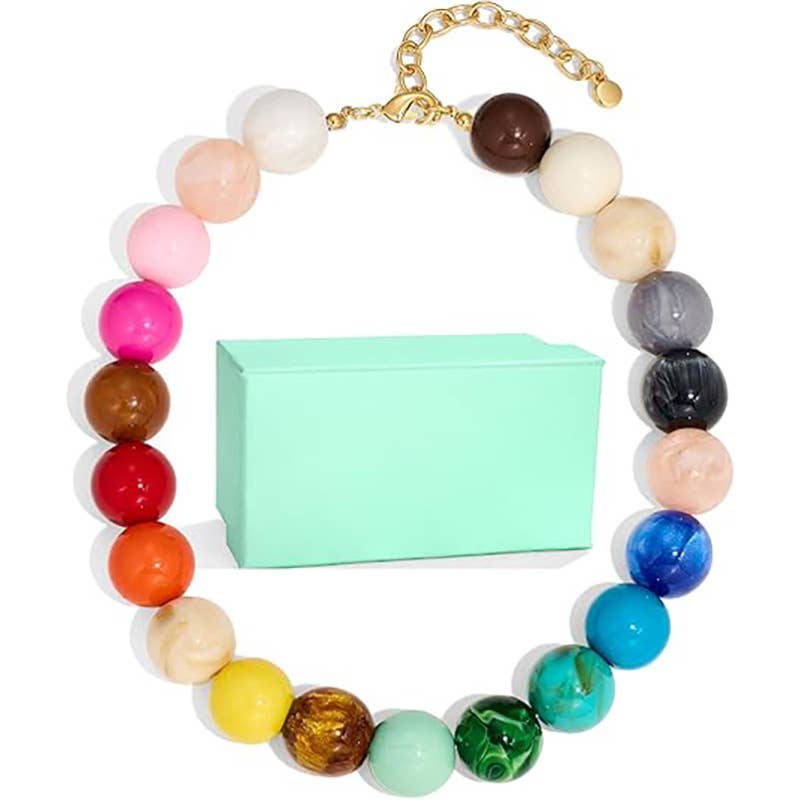 Adjustable Bead Necklace